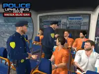 Police Uphill Bus Drive-Mega Bus Simulator Screen Shot 6