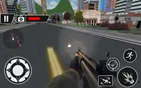 Polisi Mobil Gangster Modern Action Commando Comba Screen Shot 5