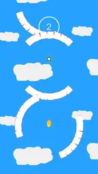 Bouncing Ball - Sky Fall Mode Screen Shot 5