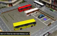 stad bus parkeren het rijden spel Screen Shot 3
