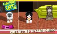 Cute Kitty Cat - 3D Simulator Screen Shot 0