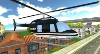 Police Helicopter Simulator 3D Screen Shot 0
