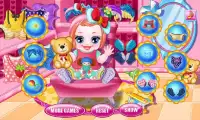 Baby bath girls games Screen Shot 5