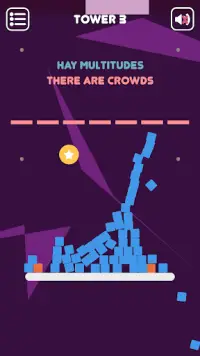 Stupid tower: free mind relax game Screen Shot 0