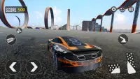 Ultimate Car Stunt Drive: simulador de carreras de Screen Shot 0