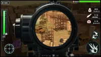 Desert Military Sniper 3D : Army Sniper Shooter Screen Shot 4
