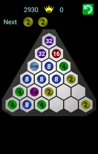 Master 2048 Hexagon Screen Shot 4