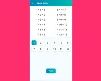 Tablas de Multiplicar - Juego gratis Screen Shot 0