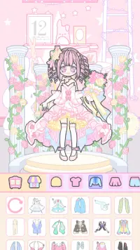 Vlinder Girl: Dress Up Games Character avatar Screen Shot 2