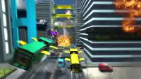 Caminhão Robô Fogo Lutador Real Guerra Simulador Screen Shot 2