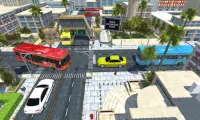 未舗装道路 バス 運転 ゲーム バス シミュレータ Screen Shot 1