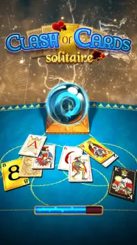 Choque de Tarjetas - clásicos juegos de solitario Screen Shot 5