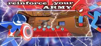 Hero stick war - Stickman fight Screen Shot 2