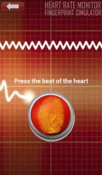 Heart Rate Monitor Simulator Screen Shot 2
