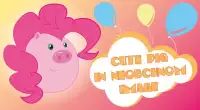 Puzzle with ponies pigs Screen Shot 0