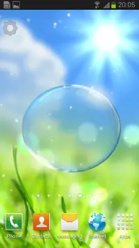 Spring Bubbles LWP Screen Shot 0