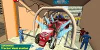Tractor Wash Service -Tractor Parking Simulator 19 Screen Shot 3