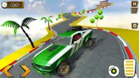 Super Hero coche Vs Monster Trucks Racing Screen Shot 3