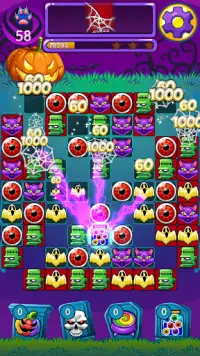 Halloween Witch Puzzle World Screen Shot 0