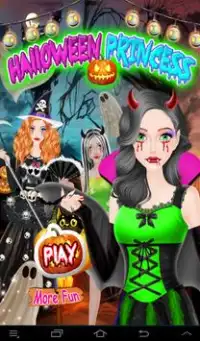 Princess halloween games Screen Shot 0