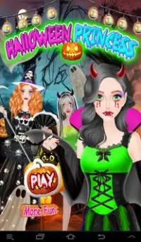 Prinses halloween spelletjes Screen Shot 0