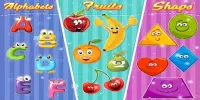 Toddler Education Puzzle- Preschool Learning Games Screen Shot 1
