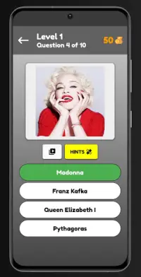 Guess Famous People - Quiz and Game Screen Shot 3