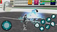 Incredible Flying Super Heroes Legend: City Rescue Screen Shot 0