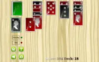 Aces Up Solitaire card game Screen Shot 1