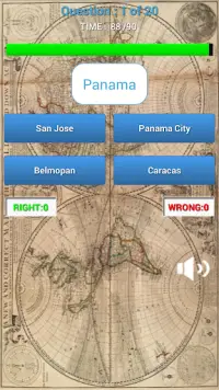Capital Cities of World Quiz Screen Shot 1