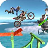 Tricky Bike Stunt Driving: Mini Motorcycle Racing