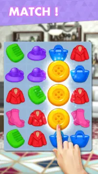 Dress Up Match 3 & Puzzle Game Screen Shot 3