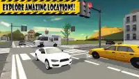 City Car Driving School racing simulator game free Screen Shot 3
