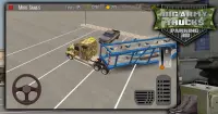 كبير الشاحنات الجيش سيارات 3D Screen Shot 10