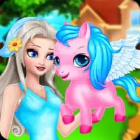 Chăm sóc  Pony-Angela con gái Screen Shot 24