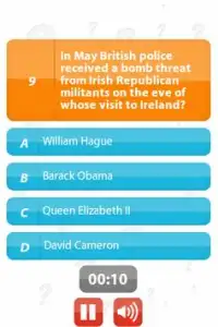 Global Conflict - 100Q Quiz Screen Shot 2