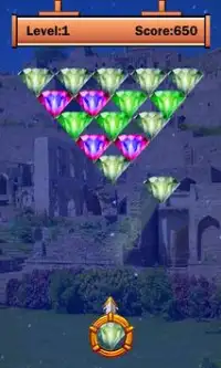 Diamond Bubble Shooter Screen Shot 1