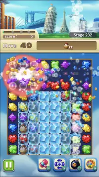 Jewels World : Match 3 Puzzle Screen Shot 4