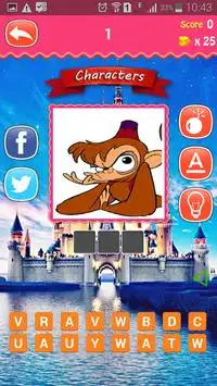 Disney Quiz Screen Shot 2