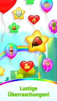 Luftballons platzen Spiele für Kinder Screen Shot 2