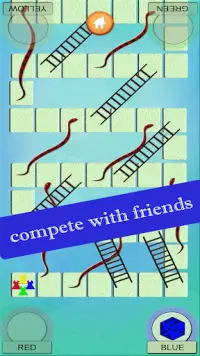 Snakes and Ladders - Sap Sidi - Free Board Games Screen Shot 4