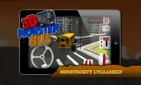 3D Monster Bus Simulator 2015 Screen Shot 0