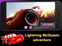 McQueen 90  Lightning  racer adventure Screen Shot 1