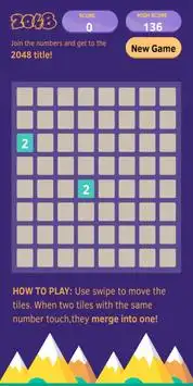 2048 Super Free Puzzle Game Screen Shot 6