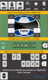 Logo Futebol Quiz Screen Shot 1