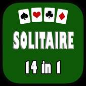 Solitaire card games free classic 14 in 1klondike