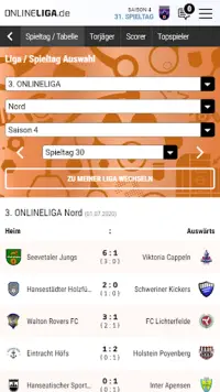 ONLINELIGA.de Deutsche Online Fußballmeisterschaft Screen Shot 6
