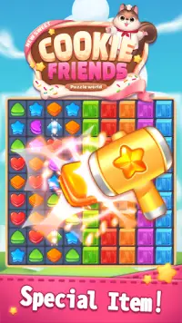 New Sweet Cookie Friends2020: Puzzle World Screen Shot 4