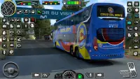 Uphill Mountain Bus Driving 3d Screen Shot 2
