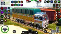 कार्गो ट्रक गेम ट्रक ड्राइविंग Screen Shot 6